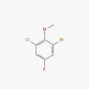 2-Bromo-6-chloro-4-fluoroanisole