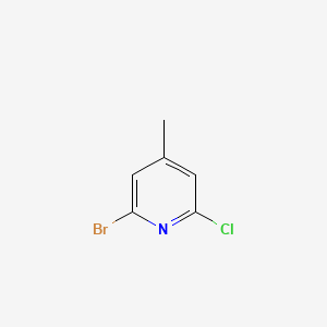 2-Bromo-6-chloro-4-picoline