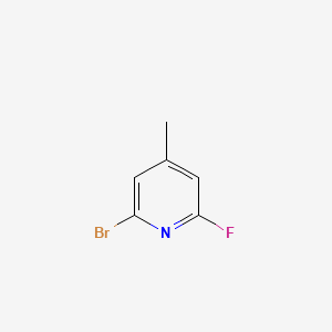 2-Bromo-6-fluoro-4-picoline