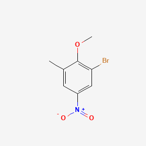 2-Bromo-6-methyl-4-nitroanisole