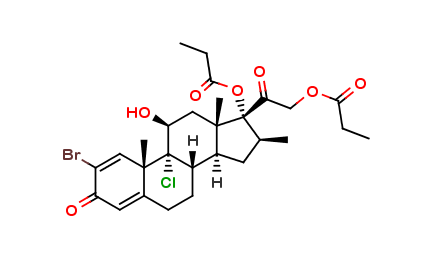 2-Bromo Beclomethasone Dipropionate