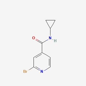2-Bromo-N-cyclopropylisonicotinamide
