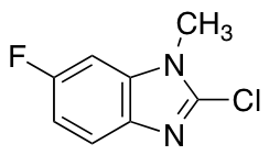 2-CHLORO-6-FLUORO-1-METHYL-1H-BENZOIMIDAZOLE