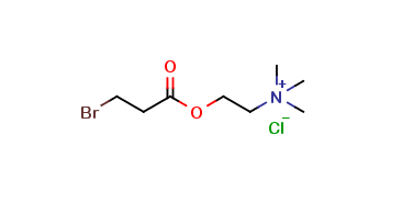 2-Carboxyethyl-bromo-choline Ester, Chloride Salt
