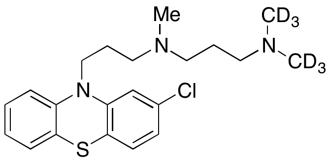 2-Chloro-10-[3-[[3-(dimethyl-d6-amino)propyl]methylamino]propyl]phenothiazine