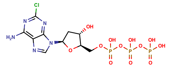2-Chloro-2′-deoxyadenosine 5′-triphosphate