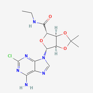2-Chloro-2,3-O-isopropylideneadenosine-5-N-ethylcarboxamide
