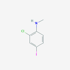 2-Chloro-4-iodo-N-methylaniline