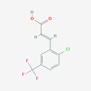2-Chloro-5-(trifluoromethyl)cinnamic acid