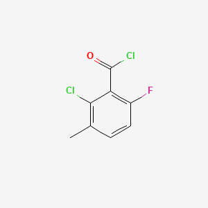 2-Chloro-6-fluoro-3-methylbenzoyl chloride