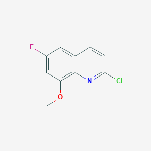 2-Chloro-6-fluoro-8-methoxyquinoline