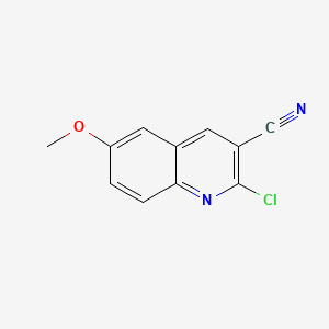 2-Chloro-6-methoxyquinoline-3-carbonitrile
