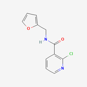 2-Chloro-N-(2-furylmethyl)nicotinamide
