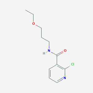 2-Chloro-N-(3-ethoxypropyl)nicotinamide