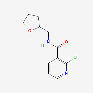 2-Chloro-N-(tetrahydro-2-furanylmethyl)-nicotinamide
