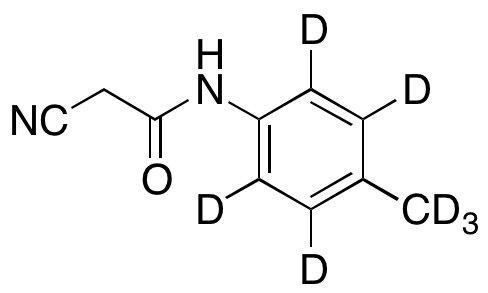 2-Cyano-N-(4-methylphenyl)acetamide-d7