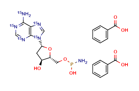 2-DEOXYADENOSINE PHOSPHORAMIDITE 15N5 DIBENZOATE