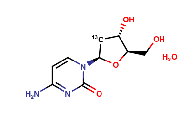 2-DEOXYCYTIDINE H2O (DEOXYRIBOSE-2-13C)