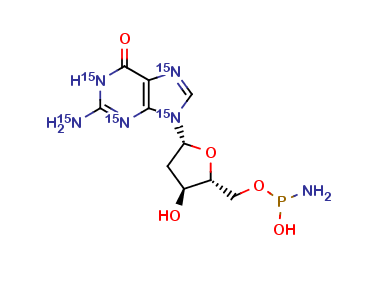 2-DEOXYGUANOSINE PHOSPHORAMIDATE 15N5