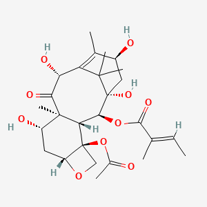 2-Debenzoyl-2-tigloyl 10-Deacetyl Baccatin III