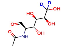 2-Deoxy-2-acetamido-D-galactose-6,6-d2