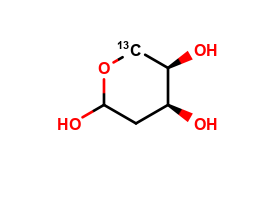 2-Deoxy-D-ribose-5 13C