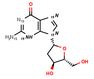 2-Deoxyguanosine-15N5