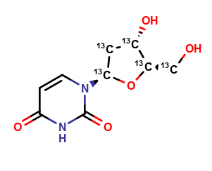 2-Deoxyuridine-1,2,3,4,5 13C5