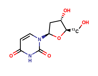 2-Deoxyuridine-5 13C