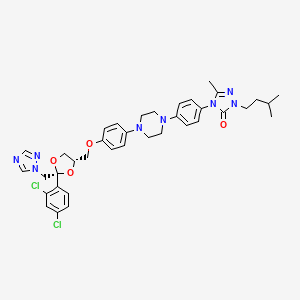 2-Desbutyl-2-isopentyl-5-methyl Itraconazole