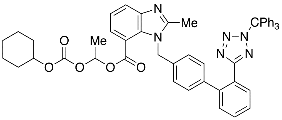2-Desethoxy-2-methyl N-Trityl Candesartan Cilexetil