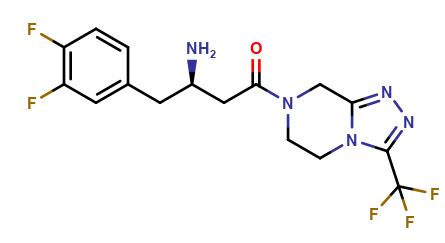 2-Desfluoro sitagliptin