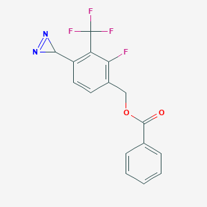 2-Fluoro-4-(3-trifluoromethyl)-3H-diazirin-3-ylbenzyl Benzoate