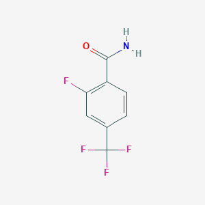 2-Fluoro-4-(trifluoromethyl)benzamide
