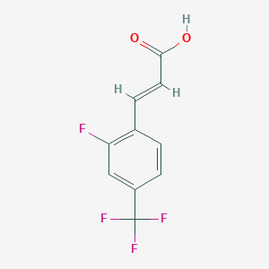 2-Fluoro-4-(trifluoromethyl)cinnamic acid