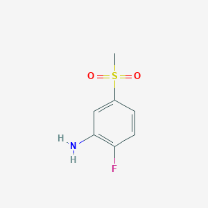 2-Fluoro-5-(methylsulfonyl)aniline