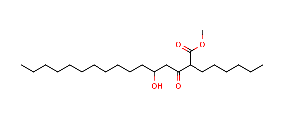 2-Hexyl-5-hydroxy-3-oxo-hexadecanoic Acid Methyl Ester