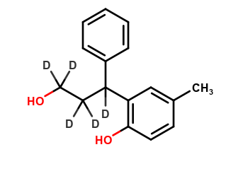 2-Hydroxy-5-methyl-γ-phenylbenzenepropanol-d5 (Tolterodine Impurity)