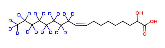 2-Hydroxy Oleic Acid-d17