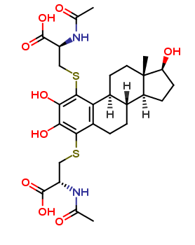 2-Hydroxyestradiol-1,4-N-acetylcysteine