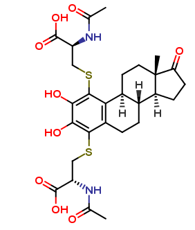 2-Hydroxyestrone-1,4-N-acetylcysteine