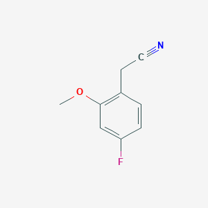 2-Methoxy-4-fluorobenzyl cyanide