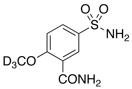 2-Methoxy-5-sulfamoylbenzamide-d3