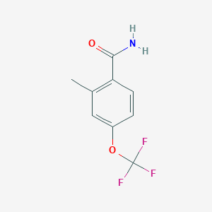 2-Methyl-4-(trifluoromethoxy)benzamide