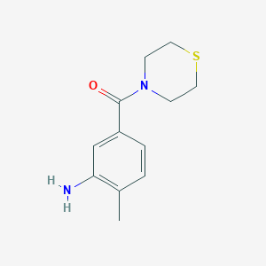 2-Methyl-5-(thiomorpholine-4-carbonyl)aniline