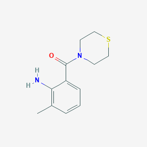 2-Methyl-6-(thiomorpholine-4-carbonyl)aniline