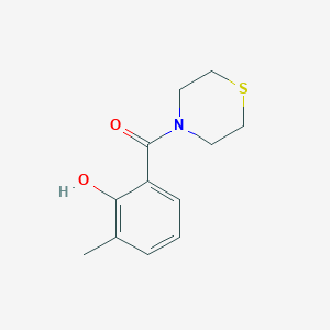 2-Methyl-6-(thiomorpholine-4-carbonyl)phenol