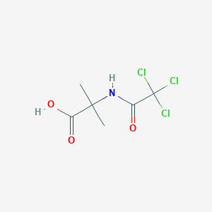 2-Methyl-N-(2,2,2-trichloroacetyl)alanine