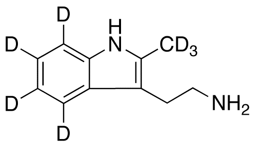 2-Methyltryptamine-d7