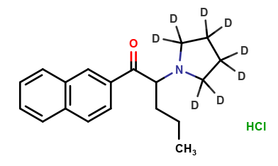 2-Naphthyl Pyrovalerone-d8 Hydrochloride